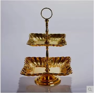 Soportes de Metal de calidad superior para pasteles, bandeja de exhibición de pasteles y magdalenas de varios niveles, decorativa por Decor IMPEX - Product Image 4