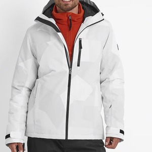 Veste de ski d'hiver pour homme, coupe-vent, imperméable, respirante, antibactérienne, écologique, équipement de snowboard, froid extrême, polaire chaud - Product Image 1