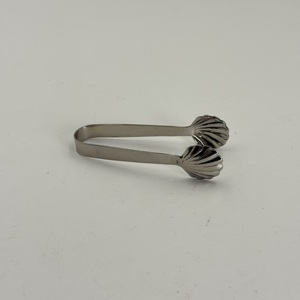 Glossy Silver Polished Stainless Steel Grilling Tongs Creative Custom Shaped Food <b>Clip</b> Bread Sandwiches Salad Kitchen Steak <b>Clip</b> - Product Image 2