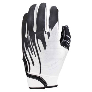 Gants de football à doigts entiers en cuir de sécurité respirant de haute qualité pour la formation Logo imprimé Gear vente directe d'usine - Product Image 2