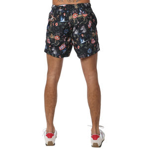 Pantalones cortos personalizados para hombre al por mayor, cintura con cordón, forro de malla, pantalones cortos de playa impresos por sublimación para hombre con bolsillo - Product Image 2