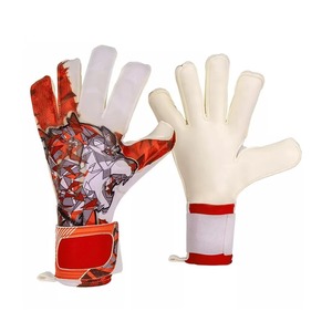 Gants de gardien de but de football professionnel de haute qualité gants de football de protection complets respirants en cuir produit OEM - Product Image 2