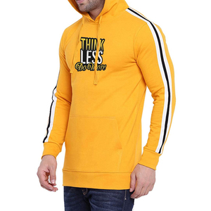 Sweat-shirt à capuche en coton épais de qualité supérieure avec logo personnalisé, impression DTF, durable, taille plus, sweat-shirt à capuche - Product Image 2