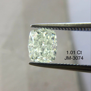 Faint Yellow Green <b>Long</b> <b>Cushion</b> Cut 1.01 Carat SI1 Clarity IGI Certified 100% Natural Loose Fancy Diamonds at Bulk Prices OEM - Product Image 1