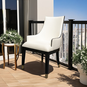 เก้าอี้ทานข้าวไม้โมเดิร์นคุณภาพสูง Morgan 2 ดีไซน์ตามหลักสรีรศาสตร์ ทนทาน เหมาะสำหรับห้องรับประทานอาหารและเฟอร์นิเจอร์สำนักงานที่บ้าน สำหรับบ้านพักตากอากาศ - Product Image 6