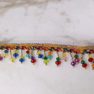 Garnitures exclusives en dentelle de nylon à fleurs pour le fabricant de gros de lingerie et de couture avec soutien à l'exportation en vrac - Product Image 1