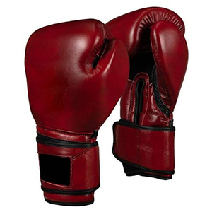 Gants de boxe pour hommes à prix ajustable, en cuir, avec fermeture à lacets, personnalisables, anti-plis, qualité supérieure, respirants et légers - Product Image 1