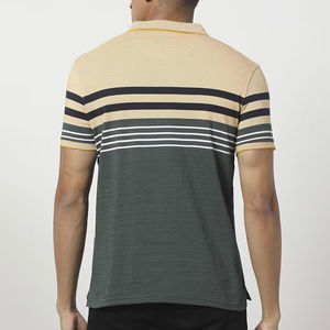 เสื้อยืดโปโลสำหรับผู้ชายดีไซน์หรูแขนสั้นน้ำหนักเบามีเอกลักษณ์สไตล์วินเทจ - Product Image 3