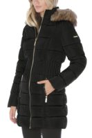 Femmes décontracté long chaud léger doudoune respirant coton Parka avec motif décoration vêtements d'extérieur imperméables pour dames
