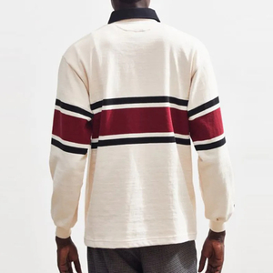 Logo personnalisé, étiquettes privées, prix de gros, tricot respirant, décontracté, imprimé, couleur unie, forte demande, rugby pour chemises pour hommes - Product Image 3