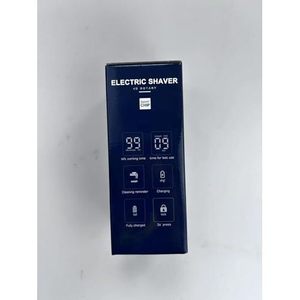 Afeitadora Eléctrica Inalámbrica para Hombre con 3 Cuchillas, Recortadora de Barba Húmeda/Seca, Resistente al Agua IPX7 y con Funciones de Seguridad, Incluye Estuche de Viaje - Product Image 4