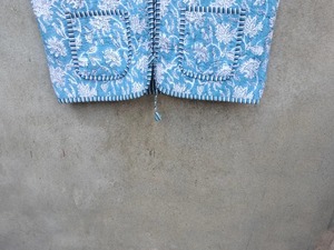 Veste matelassée réversible en coton imprimé style bohème pour femme, motif floral, idéale pour l'hiver, décontractée, cadeau de vacances, vêtement - Product Image 3