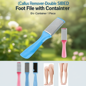 Râpe à callosités double face avec récipient, 1 pièce - Product Image 3