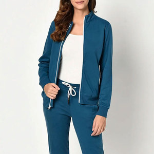 Survêtement décontracté uni pour femme, de qualité supérieure, en polyester/coton/Personnalisé, léger, séchage rapide, respirant, pour l'hiver – Vente en gros - Product Image 5