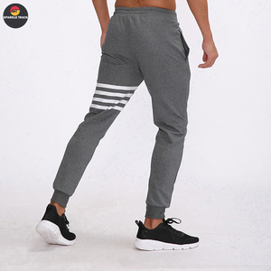 Custom Joggers Hombres Cordón Sólido Casual Pantalones de chándal holgados con personalizado Puff Imprimir Pantalones de chándal - Product Image 6