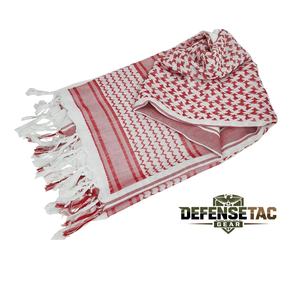 Shemagh désert écharpe, 100% coton Keffiyeh cou tête écharpe Wrap pour hommes femmes - Product Image 3