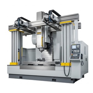 Centre d'usinage à double colonne FANUC de qualité supérieure, haute précision, prix d'usine, forte rigidité, fraisage rapide pour la production industrielle - Product Image 1