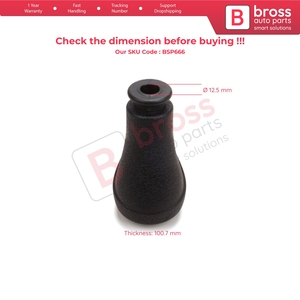 BSP666 5 สปีดเกียร์ คันเกียร์ สีดำ สำหรับนีโม บิปเปอร์ ฟิออริโน MK3 2008-On 2403FS - Product Image 5