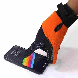 ถุงมือช่างทำจากผ้าฝ้ายถุงมือใส่ทำงานออกแบบได้ตามต้องการ - Product Image 4