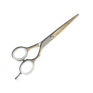 Ciseaux de coiffure professionnels pour barbier, revêtement papier personnalisé, ciseaux de coupe de cheveux pour droitiers, pour usage en salon - Product Image 2