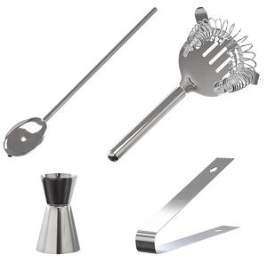 King American Style Professionnel Cocktail Shaker bar outil cadeau shaker à cocktail ensemble de bar shaker à cocktail en acier inoxydable - Product Image 2