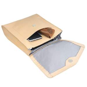 กระเป๋าเป้หนังเปลือยเรียบมีซิปแต่งพู่สไตล์วินเทจผลิตเฉพาะผู้ผลิตชั้นนำของอินเดีย - Product Image 2