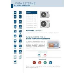 Aire Acondicionado Split Dual Gree Cosmo Wifi 18000+18000 A++ Inverter R32 de Frecuencia Variable para el Hogar GWHD(42)NK6OO - Product Image 4