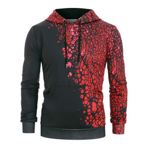 Pull à capuche sur mesure pour hommes, vêtements d'hiver, pull à capuche imprimé à manches longues respirant et confortable - Product Image 5