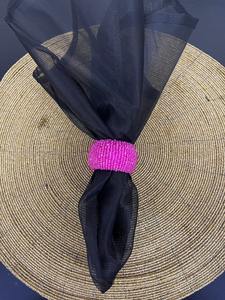 Anneau et support à serviettes en acrylique faits à la main, qualité supérieure, designs personnalisés, multicolores, durables, écologiques, en stock pour Noël, Inde - Product Image 3