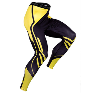 Nouveau style de vêtements de sport pour hommes, leggings de gym, collants de course, entraînement sportif, séchage rapide, respirant, taille élastique - Product Image 6