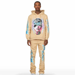 Ensemble survêtement jogging imperméable personnalisé de haute qualité Ensemble survêtement pour hommes Ensemble pantalon de survêtement et sweat à capuche - Product Image 1