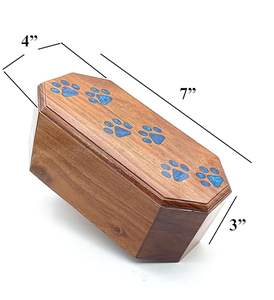 Urna de cremación de madera de primera calidad con diseño atemporal, perfecta para funerales, servicios conmemorativos y exhibiciones de patrimonio familiar en casa - Product Image 2