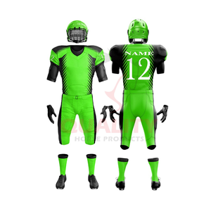 Camiseta y uniformes de fútbol americano personalizados totalmente personalizados de talla grande con mangas cortas y diseño impreso por sublimación a la venta - Product Image 5
