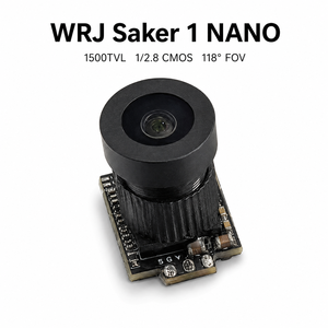 WRJ Saker 1 NANO <b>Micro</b> FPV Drone <b>Camera</b> 1500TVL 1 2 8 CMOS Low Light WDR Low Latency 118 Degree FOV 5V 12V - Product Image 1