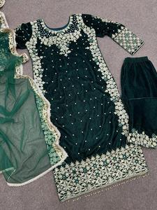Pure Rayon Cotton With Lace in Kurta and Beautiful Work on Neck With Thread Work at Wholesale Price with High Quality Material - Product Image 2