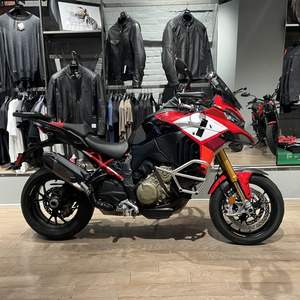 Moto d'occasion 2023 V4 Pikes Peak Livery 1000-1500cc Moteur sans balais Origine américaine >80 km/h Vitesse maximale - Product Image 1