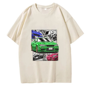 Venta al por mayor de camisas de alta calidad para los hombres de impresión de ropa informal transpirable personalizado sublimación de los hombres de manga corta Camiseta Nuevo diseño - Product Image 6