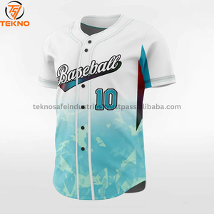 Meilleure vente Tissu doux pour hommes Maillot de baseball imprimé par sublimation Adultes Maillot de l'équipe de baseball Plus Uniformes OEM ODM entretenu - Product Image 6