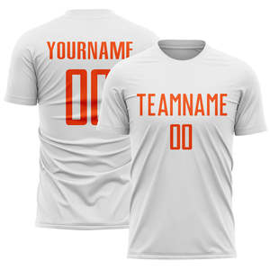 Camiseta de fútbol para adultos, camiseta de fútbol ligera con nombre personalizado para práctica de juegos de entrenamiento escolar y partidos de Club - Product Image 4