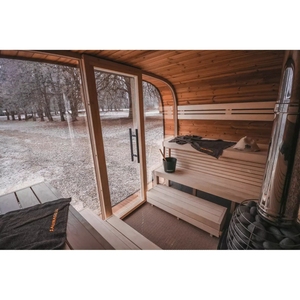 Sauna à vapeur extérieur de luxe pour 6 à 8 personnes + livraison gratuite - Product Image 5