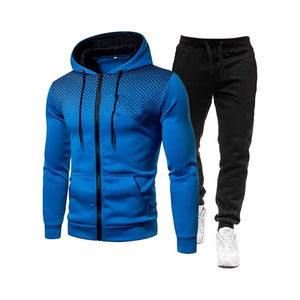 Conjunto Deportivo de 2 Piezas Personalizable para Hombre 2025, Transpirable, Ligero, Informal, con Dobladillo Dividido, Logotipo, Talla Grande, para Correr, Estampado Sólido, Invierno - Product Image 4