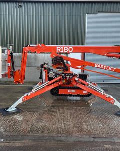 เครื่องยกบูมแบบลากได้ระบบไฟฟ้าระบบไฮดรอลิกแบบยืดหดได้อุปกรณ์ยกบูมลิฟท์ยกแบบแมงมุม - Product Image 4