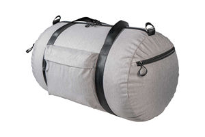 กระเป๋าเดินทางทรงกลมน้ำหนักเบาพร้อมสายสะพายไหล่แบบถอดได้ ซิปโพลีเอสเตอร์ กระเป๋าเดินทางสำหรับเล่นกีฬาแบบ unisex - Product Image 4