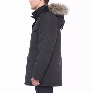 Chaqueta de Invierno para Hombre, Impermeable, Aislada, con Capucha, Chaqueta Cálida con Protección Contra el Viento, para Uso en Exteriores con Clima Frío - Product Image 3