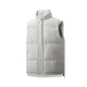 Veste pour homme coupe ajustée col montant sans manches doudounes printemps automne gilet décontracté manteau chaud d'hiver pour homme - Product Image 2