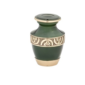 โกศสำหรับงานศพเป็นของชำร่วยทำจากทองเหลืองรูปทรงเฉพาะสำหรับขี้เถ้าของ2024 - Product Image 6