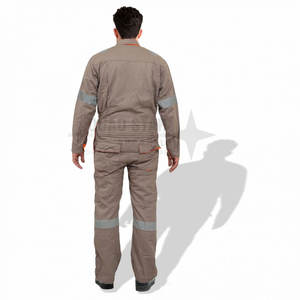 Overol de seguridad de manga larga con el último diseño, hecho en Pakistán, al por mayor. - Product Image 3