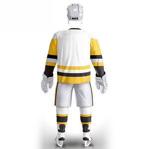 Uniforme de Jersey de hockey sobre hielo personalizable de nueva llegada en diferentes colores Diseñado Nombre del equipo OEM - Product Image 6