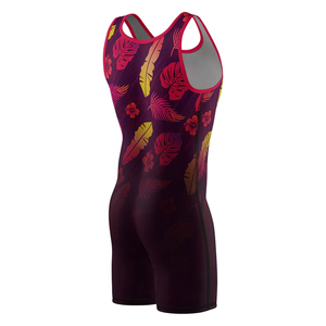 Trajes de Lucha Personalizados de Alta Calidad, Baratos, al por Mayor, Impresión Digital, para Hombre y Unisex, Material Spandex, Colores y Tallas Personalizables - Product Image 4