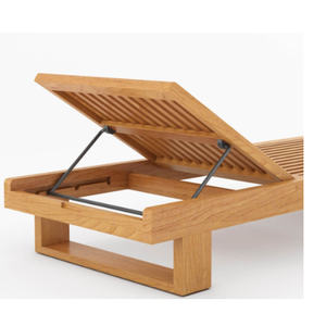 Chaises de jardin en teck, design moderne et élégant, pliables, idéales pour la plage ou le jardin - Product Image 6